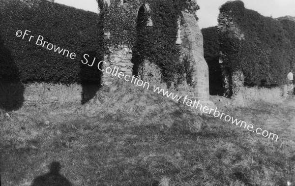 DUNBRODY ABBEY BROKEN S.WALL OF REFECTORY